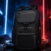 Black backpack with large capacity and lightweight student commuting travel bag, 105505344 Specification image